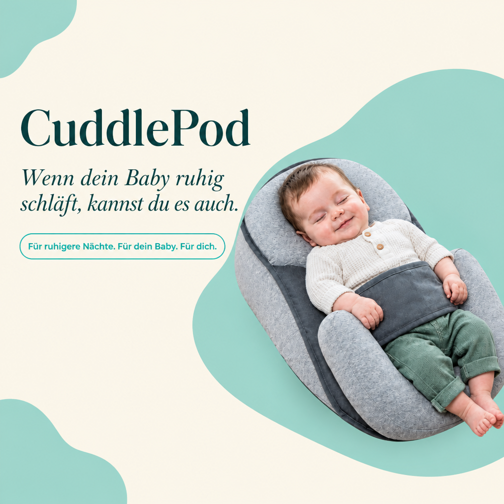 CuddlePod Babynest: Baby schläft zufrieden, für ruhigere Nächte