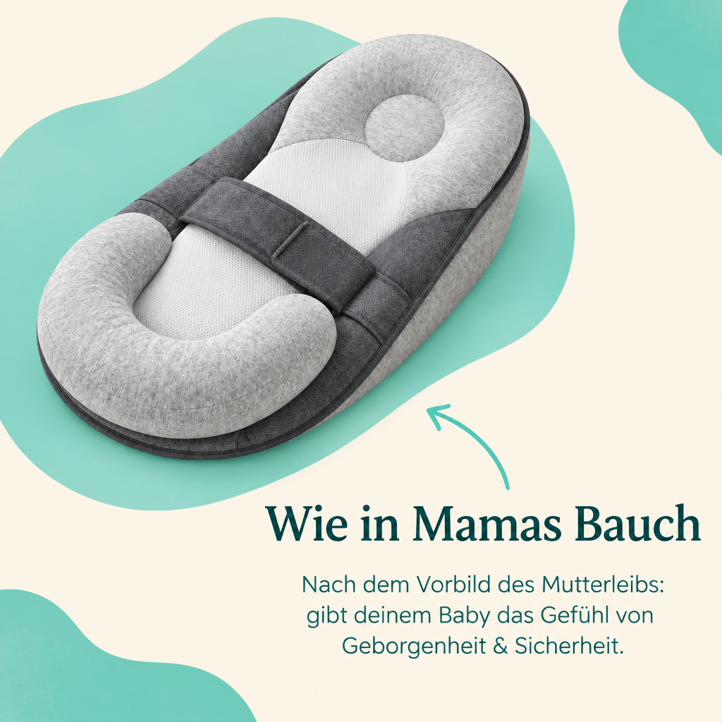 CuddlePod Babynest: geborgen wie in Mamas Bauch