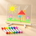 DoodleBeam Leuchtmaltafel mit 7 Stiften