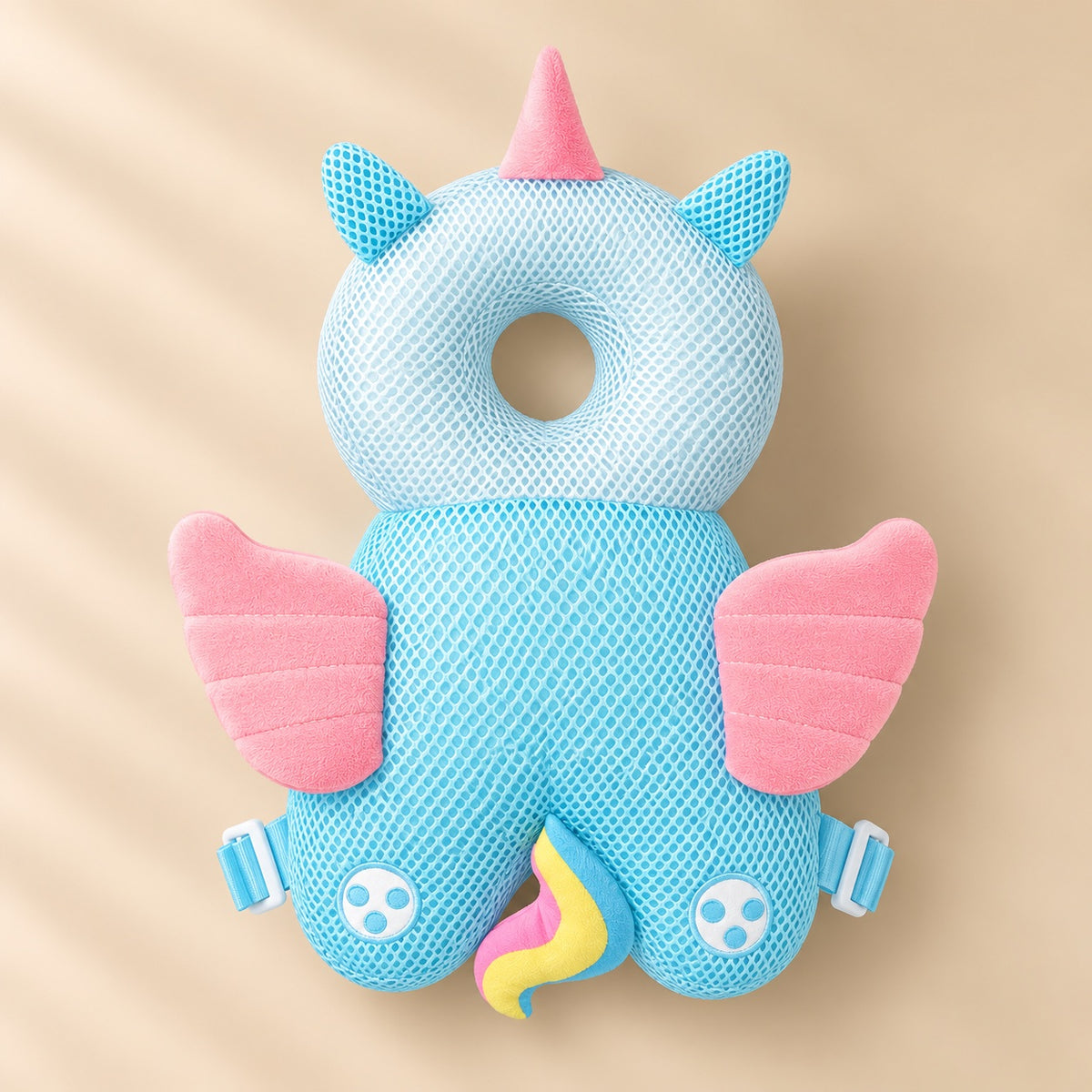 HeadHug Einhorn Hellblau Netz