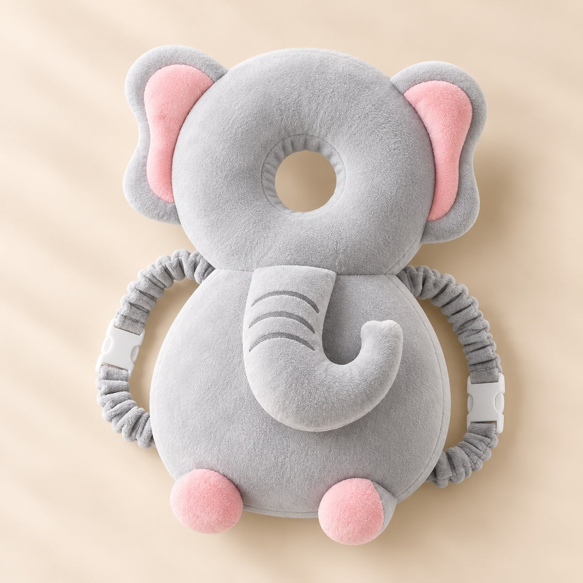 HeadHug Elefant Grau