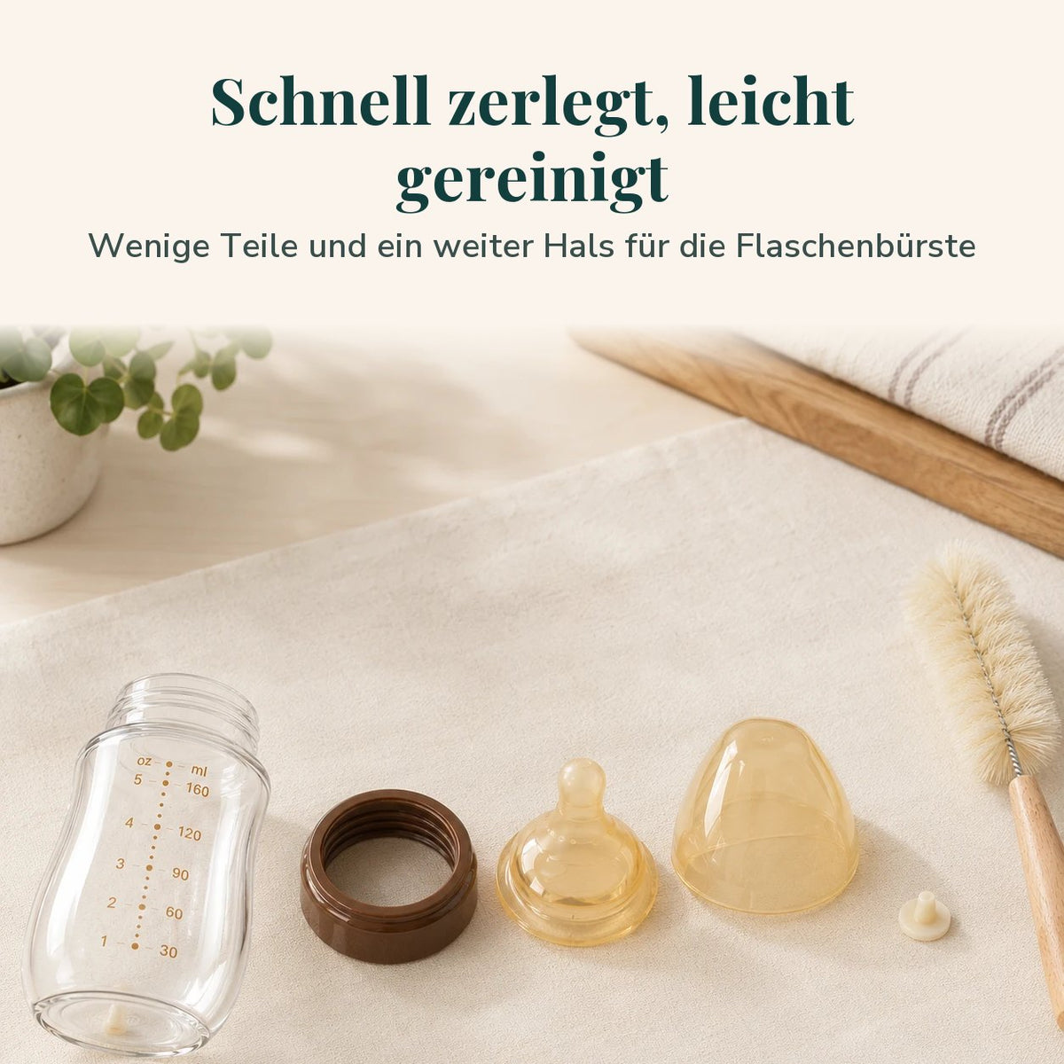 SipHug schnell zerlegt und leicht gereinigt